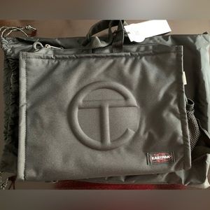 Black Telfar X Eastpak shopper bag